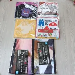 一番くじ　タオル　ポケモン　マリオ　ドラゴンクエスト　他