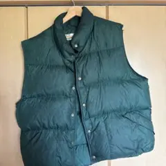 L.L.Bean ダウンベスト ダークグリーン