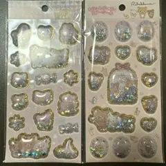 リラックマ　キラッとぷくぷくエアーシール