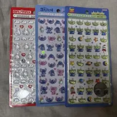 【国内正規店購入品】ボンボンドロップシール ディズニー 3枚セット