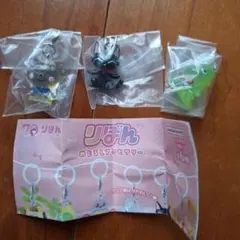 りぼんめじるしアクリルアクセサリー 3個セット