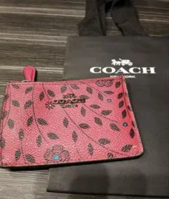 COACH 花柄フラグメントケース