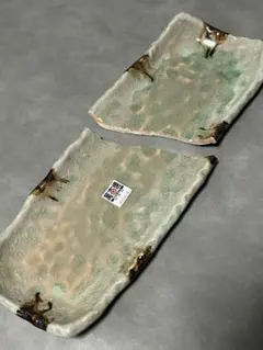 【未使用】 割れた皿　金継ぎ用等　萬古焼