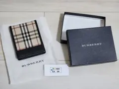 BURBERRY バーバリー ノバチェック柄 パスケース
