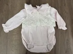 【未使用】tete a tete ベビー ロンパース 80cm ピンク