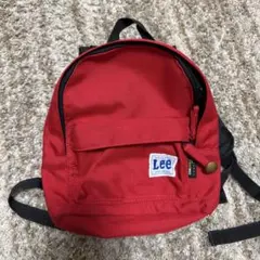 Lee キッズ リュック レッドのサムネイル