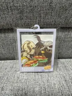 ポケモンセンター　フォトフレーム風アクリルキーホルダー　ペパー＆マフィティフ