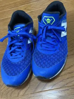 New Balance　ニューバランス　HANZO J 24センチ 青