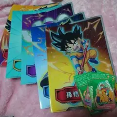ドラゴンボール　クリアファイル&ステッカーセット