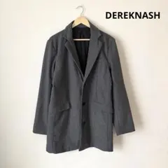 DEREKNASH チェスターコート　コート　ジャケット　グレー　メンズ