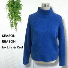 4647 【SEASON REASON】 セーター ニット トップス ハイネック