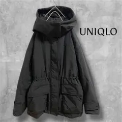 【美品】UNIQLO ハイブリッドダウンショートコート ブラック　Mサイズ