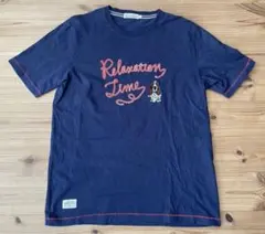 Hush Puppies 半袖Tシャツ ネイビー Lサイズのサムネイル