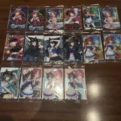d*7様 ウマ娘ウエハースカード第9R クリアファイル２枚　 セット売り