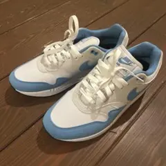 NIKE AIR MAX 1 メンズ　レディーススニーカー靴白水色　26.5cm