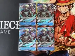 紫4 ワンピースカード 交流会 特典 トラファルガーロー プロモ×4