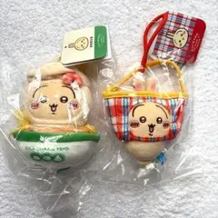 新品未開封 香港限定 ちいかわ 赤白青 茶餐廳 チャーム ちいかわセット