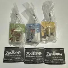 ズートピア ブリスターチャームコレクション ニック ジュディ フィニック