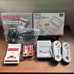 任天堂 ニンテンドークラシックミニ ファミコン & スーパーファミコン セット