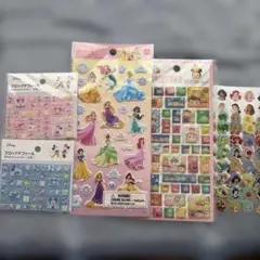 ディズニーブロックデコシール.ペタペタシール.ブロックシール.おまけシール付きのサムネイル
