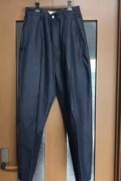 グローバルワーク　テーパード　パンツ　デニム　L