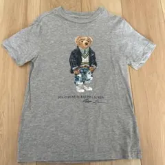 Polo ベアTシャツ グレーキッズ130ラルフローレン