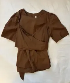 3.3 FIELD TRIP ブラウン シャツ