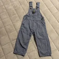 OshKosh B'gosh ストライプオーバーオール