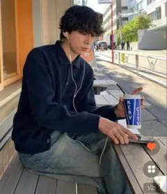 nugu カーディガン