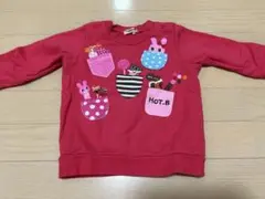 ミキハウス ホットビスケッツ トレーナー