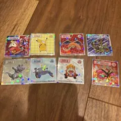 ポケモン ポケットモンスター シール 8枚セット