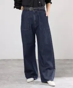 イエナ IENA デニムベイカーパンツ 36のサムネイル