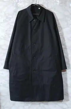 XLサイズ ユニクロU ステンカラーコート ブラック