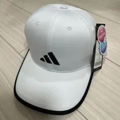 未使用 アディダス キャップ 帽子 刺繍ロゴ ゴルフ ツイルキャップ