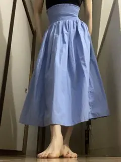 BANANA REPUBLIC【XS】 夏色ギャザースカートのサムネイル