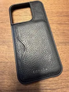 COGURE iPhone15PROケース /本革 カード収納1枚/ミニマ