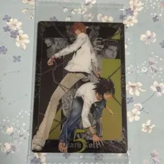DEATH NOTE ウエハース　デスノート　カード　N 1-05 L 夜神月