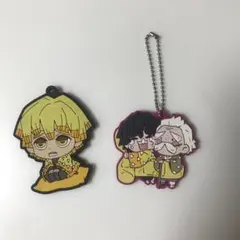 鬼滅の刃　ラバーストラップ 2点セット