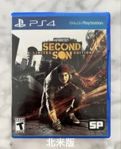 レア【北米版】inFAMOUS: Second Son 限定版　PS4