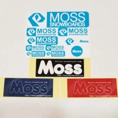 モス　スノーボード　Moss Snowboards ステッカーセット シール