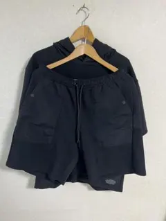 GU×UNDERCOVER ダブルフェイスパーカ 5分袖　ショーツ セット