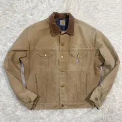 carhartt カーハート　ダック生地　トラッカージャケット　ブランケット