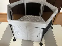 【日本育児】ベビーサークル グレー