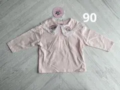 新品　90cm サンリオ　マイメロディー　　セーラー襟　ウサ耳　長袖