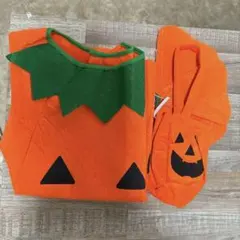 ⭐︎ハロウィン コスプレ 仮装 かぼちゃ　子供用　キッズ　100〜150