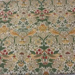 V&Aウィリアムモリスシーチングいちご泥棒 ナチュラル　108×1m