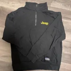 ハーフジップ ブラック