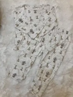 動物と気球のパジャマ