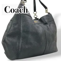 【美品】Coach スモールレクシー　ブラック ハンドバッグ　ゴールド金具