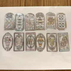 おすそわけ クーリア グラスパーラー ステッカー 12枚セット①